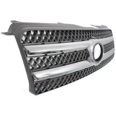 Rareelectrical - New Painted Black Grille Assembly Compatible With Toyota Highlander Hybrid Limited 6 Cyl 3.3L - Image 3