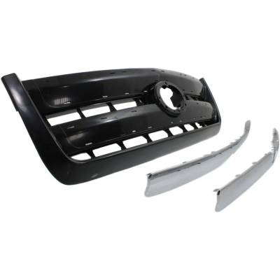 Rareelectrical - New Painted Black Grille Assembly Compatible With Toyota Tundra Sr5 6 Cyl 3.4L Tundra Sr5 6 Cyl 4.0L - Image 3