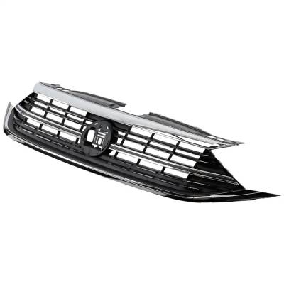 Rareelectrical - New Textured Black Grille Assembly Compatible With Volkswagen Jetta Se 4 Cyl 1.5L Jetta Highline 4 - Image 1