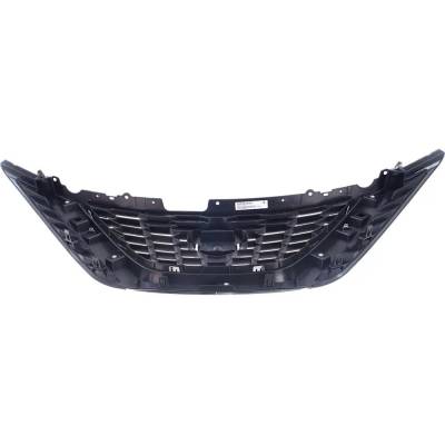 RAREELECTRICAL - New Chrome Shell Grille Assembly Compatible With Nissan Sentra Sr Turbo 4 Cyl 1.6L Sentra Sl 4 Cyl - Image 5