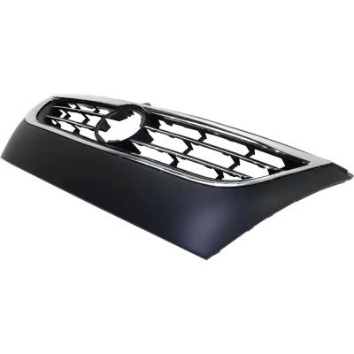 Rareelectrical - New Primed Black Grille Assembly Compatible With Volkswagen Cc Vr6 Sport 6 Cyl 3.6L Cc Lux Plus 4 - Image 3