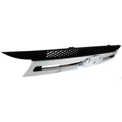Rareelectrical - Grille Assembly Black Chrome Compatible With 2008-2011 Ford Focus S Sedan 2.0L (09-11) Se 2.0L (08) - Image 3