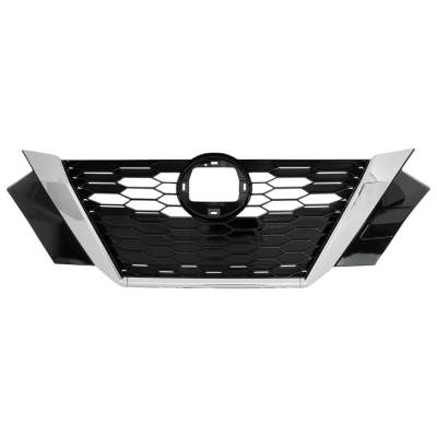 Rareelectrical - New Grille Assembly Compatible With Nissan Sentra S Plus 4 Cyl 2.0L Sentra Sr Premium 4 Cyl 2.0L S - Image 2