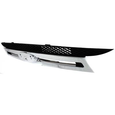 Rareelectrical - Grille Assembly Black Chrome Compatible With 2008-2011 Ford Focus Se Sedan 2.0L (09-11) Sel Sedan - Image 2