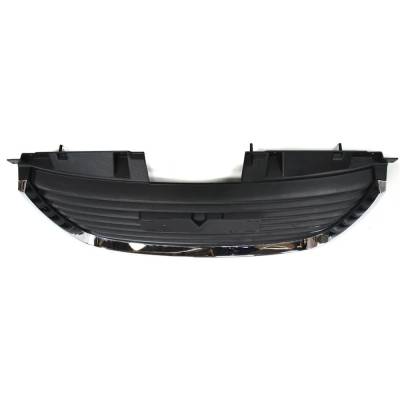 Rareelectrical - New Chrome/Textured Black Grille Assembly Compatible With Gmc Yukon Sle 8 Cyl 4.8L Yukon Xl 2500 Slt - Image 5