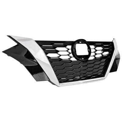 Rareelectrical - New Grille Assembly Compatible With Nissan Sentra Sr Midnight Edition 4 Cyl 2.0L Sentra S 4 Cyl 2.0L - Image 3