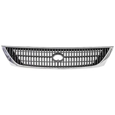 New Chrome Shell Grille Assembly Compatible With Toyota Avalon Xls 6 Cyl 3.0L Avalon Xl 6 Cyl 3.0L