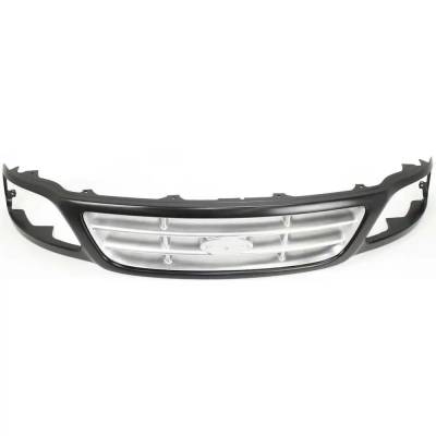 Rareelectrical - New Grille Assembly Compatible With Ford F-150 Lariat 8 Cyl 5.4L F-150 Heritage Xlt 6 Cyl 4.2L F-150 - Image 6