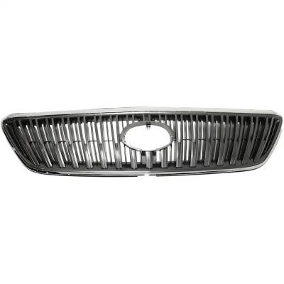 New Chrome Shell Grille Assembly Compatible With Lexus Rx330 Base 6 Cyl 3.3L Rx350 Base 6 Cyl 3.5L