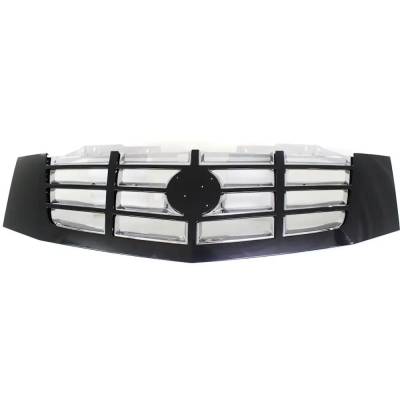 New Chrome Insert Grille Assembly Compatible With Cadillac Escalade Ext Base 8 Cyl 6.2L Escalade Esv