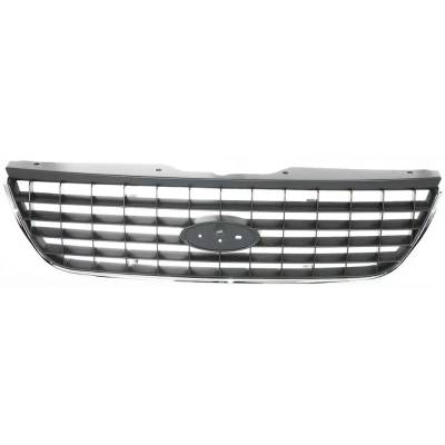 Rareelectrical - New Gray Grille Assembly Compatible With Ford Explorer Xlt Sport 8 Cyl 4.6L Explorer Eddie Bauer 8 - Image 1