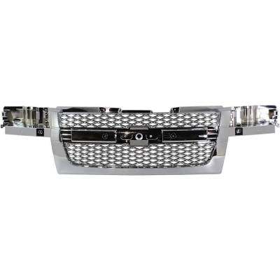 Grille Assembly Compatible With 2004-2012 Chevrolet Colorado Sport Ls 3.5L (04-05) Wt 2.8L (06) 2.9L