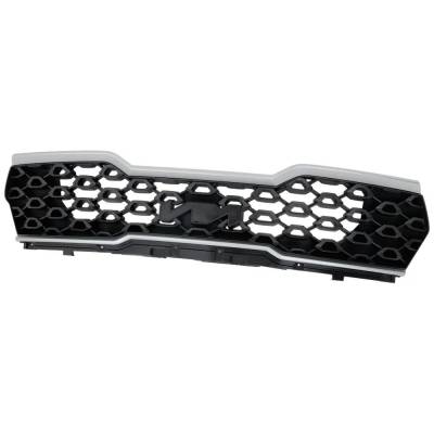 New Black Grille Assembly Compatible With Kia Sorento S 4 Cyl 2.5L Sorento Lx 4 Cyl 2.5L Sorento Ex