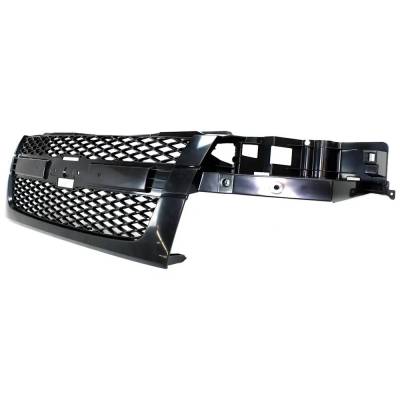 Rareelectrical - Grille Assembly Compatible With 2004-2012 Chevrolet Colorado Lt 3.7L (07-12) 5.3L (09-12) Sport 2.8L - Image 2