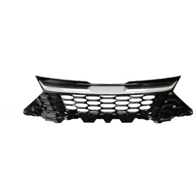Black Grille Assembly Compatible With Kia Sportage Ex 4 Cyl 2.5L Sportage Hybrid Ex 4 Cyl 1.6L 2023