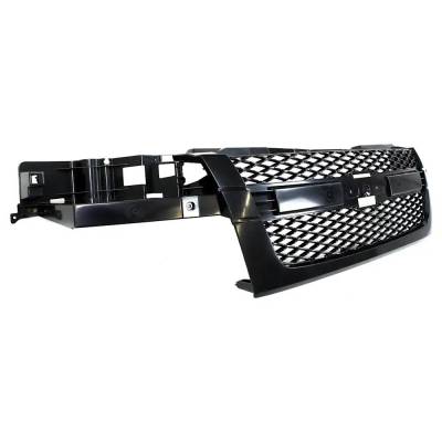 Rareelectrical - Grille Assembly Compatible With 2004-2012 Chevrolet Colorado Sport Ls 3.5L (04-05) Wt 2.8L (06) 2.9L - Image 3