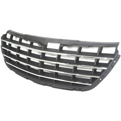 Rareelectrical - Grille Assembly Compatible With 2005-2006 Chrysler Pacifica Limited 3.5L (05-06) Touring 3.5L - Image 2