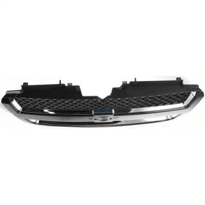Rareelectrical - Grille Assembly Compatible With 2006-2009 Chevrolet Trailblazer Lt 5.3L (06-08) 4.2L (06-09) Mesh - Image 6
