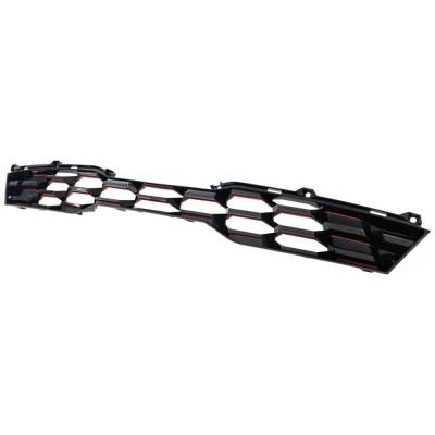 Rareelectrical - Black Shell Grille Assembly Compatible With Kia Forte Gt-Line 4 Cyl 2.0L 2022-2024 Ki1200227 - Image 3