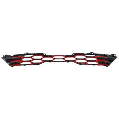 Rareelectrical - Black Shell Grille Assembly Compatible With Kia Forte Gt-Line 4 Cyl 2.0L 2022-2024 Ki1200227 - Image 4