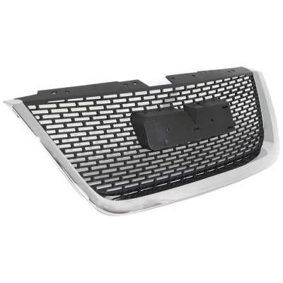 Rareelectrical - Grille Assembly Compatible With 2007-2012 Gmc Acadia Sle 3.6L (07-12) Slt 3.6L (07-12) Denali - Image 2