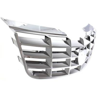 Rareelectrical - New Grille Assembly Compatible With Cadillac Dts Luxury 8 Cyl 4.6L Dts Base 8 Cyl 4.6L Dts Platinum - Image 3