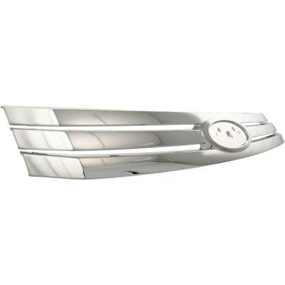 RAREELECTRICAL - New Chrome Grille Assembly Compatible With Ford Fusion Sel 6 Cyl 3.0L Fusion S 4 Cyl 2.3L Fusion Se - Image 3