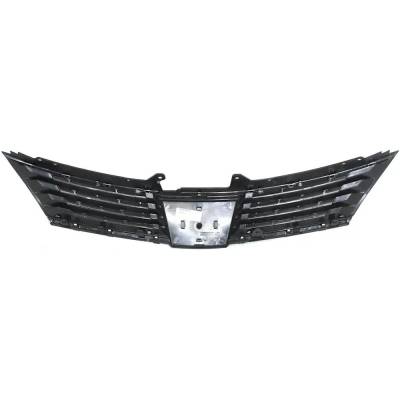 Rareelectrical - Front Grille Assembly Compatible With 2007-2009 Nissan Versa Sl 1.8L (07-09) S 1.8L (07-09) Emblem - Image 4