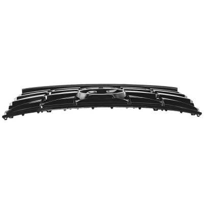 Rareelectrical - New Smoke Black Grille Assembly Compatible With Hyundai Tucson Limited Hybrid 4 Cyl 1.6L Tucson - Image 7