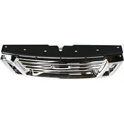 Rareelectrical - New Chrome/Black Insert Grille Assembly Compatible With Ford Explorer Sport Trac Limited 6 Cyl 4.0L - Image 7