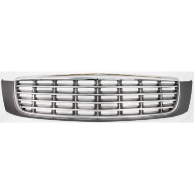 Grille Assembly Compatible With 2000-2005 Cadillac Deville Dhs 4.6L (00-05) Dts 4.6L (00-05)