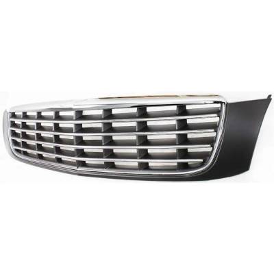 Rareelectrical - Grille Assembly Compatible With 2000-2005 Cadillac Deville Dhs 4.6L (00-05) Dts 4.6L (00-05) - Image 2
