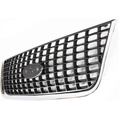 Rareelectrical - New Upper Grille Assembly Compatible With Ford Expedition Xlt 8 Cyl 5.4L Expedition Xls 8 Cyl 5.4L - Image 2