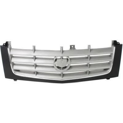 Grille Assembly Compatible With 2002-2006 Cadillac Escalade Esv Base 6.0L (03-06) Escalade Ext Base