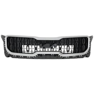 Rareelectrical - Black Grille Assembly Compatible With Kia Telluride Ex 6 Cyl 3.8L Telluride Lx 6 Cyl 3.8L 2023 By - Image 2