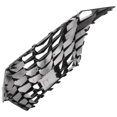 Rareelectrical - New Textured Black Grille Assembly Compatible With Hyundai Elantra N Line 4 Cyl 1.6L Elantra Luxury - Image 7