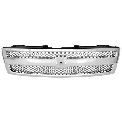 Rareelectrical - New Grille Assembly Compatible With Chevrolet Silverado 1500 Ltz 8 Cyl 5.3L Silverado 1500 Ls 8 Cyl - Image 2