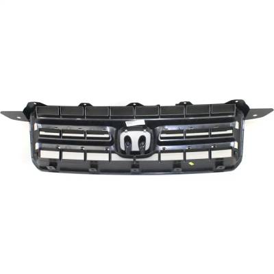 Rareelectrical - New Painted Gray Grille Assembly Compatible With Honda Pilot Ex-L 6 Cyl 3.5L Pilot Special Edition 6 - Image 4