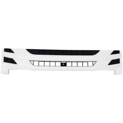 Rareelectrical - New White Grille Assembly Compatible With Isuzu Npr-Hd Base 8 Cyl 6.6L Npr Base 4 Cyl 3.0L 8 6.0L 8 - Image 2