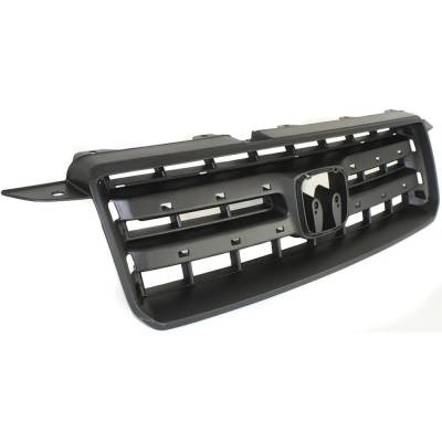 Rareelectrical - New Painted Gray Grille Assembly Compatible With Honda Pilot Ex 6 Cyl 3.5L Pilot Ex-L 6 Cyl 3.5L - Image 3