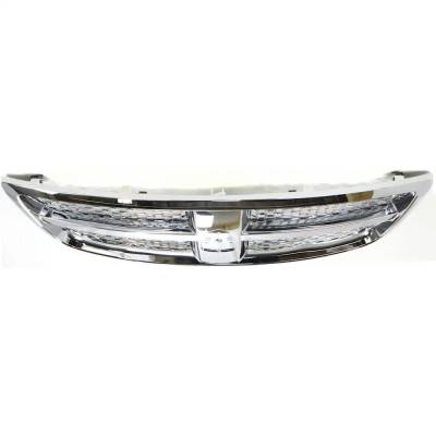 Rareelectrical - New Grille Assembly Compatible With Dodge Ram 1500 Slt 8 Cyl 4.7L 1500 Big Horn 8 Cyl 5.7L 1500 - Image 6