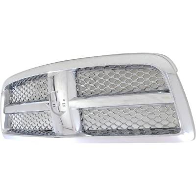 Rareelectrical - New Grille Assembly Compatible With Dodge Ram Ram 1500 Trx4 8 Cyl 4.7L 1500 St 6 Cyl 3.7L 1500 - Image 2