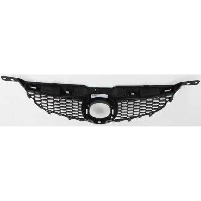 Rareelectrical - New Textured Black Grille Assembly Compatible With Mazda 6 I 4 Cyl 2.3L 6 Gt 4 Cyl 2.3L 6 S 6 Cyl - Image 4