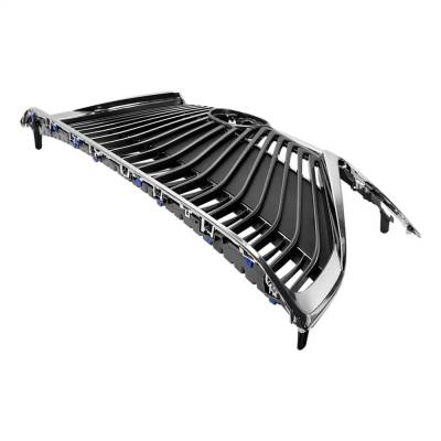 RAREELECTRICAL - New Chrome Shell Grille Assembly Compatible With Lexus Es350 Premium 6 Cyl 3.5L Es250 Premium 4 Cyl - Image 3