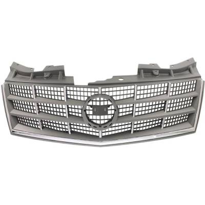 Rareelectrical - New Gray Grille Assembly Compatible With Cadillac Sts Base 6 Cyl 3.6L Sts Base 8 Cyl 4.6L 2008-2011 - Image 1