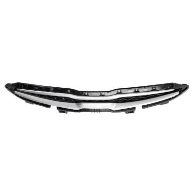Rareelectrical - New OEM Replacement Chrome Shell Grille Assembly Compatible With Kia Forte Ex 4 Cyl 2.0L Forte S 4 - Image 4