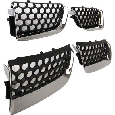 Rareelectrical - New Grille Assembly Compatible With Dodge Stratus R/T 6 Cyl 3.0L Stratus Sxt 4 Cyl 2.4L Stratus Sxt - Image 3
