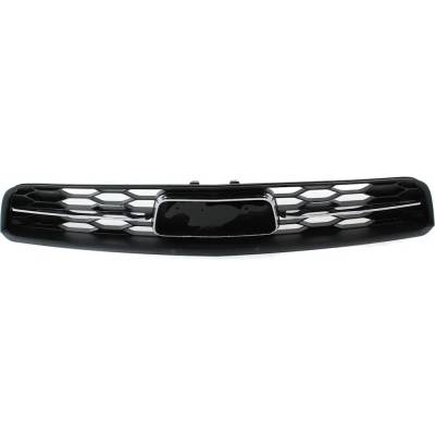 New Chrome Insert Grille Assembly Compatible With Ford Mustang Base 6 Cyl 4.0L Mustang Base 6 Cyl