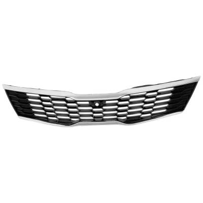 Rareelectrical - New Front Grille Assembly Compatible With Kia Optima Hybrid Lx 4 Cyl 2.0L Optima Sx 4 Cyl 2.0L - Image 2