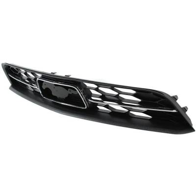 RAREELECTRICAL - New Chrome Insert Grille Assembly Compatible With Ford Mustang Base 6 Cyl 3.7L Mustang Base 6 Cyl - Image 2